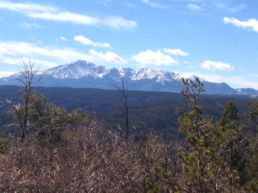 Pikes Peak from Herman